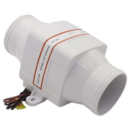 Compact Inline Air Blower 3 Inch with UV Resistant Shell for Marine Use, US $59.12, image 10