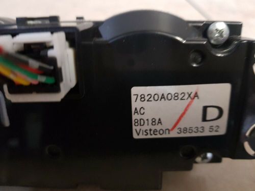 PEUGEOT 4007 HEATER CONTROLS 7820A082XA 2007-2012, US $, image 2