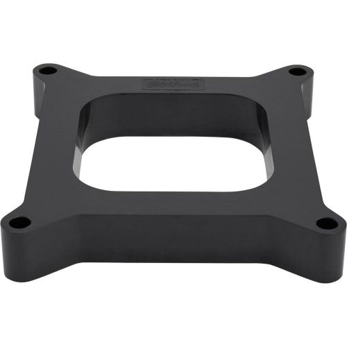 Edelbrock 8710 4- barrel carburetor spacer, phenolic, 1 inch