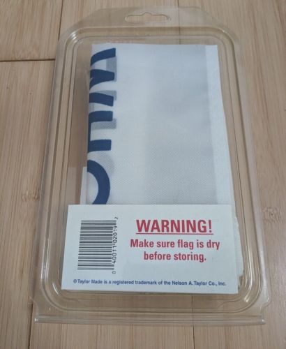 Marine Flag Taylor Made "He Who Dies with the Most Toys Wins" 12X18 2019, US $14.95, image 3