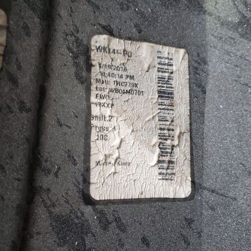 17-22 jeep grand cherokee front bumper assy