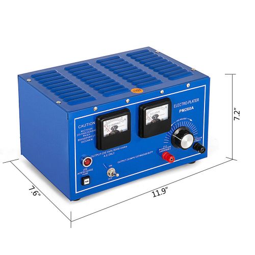 30A Jewelry Plater Platinum Silver Gold Plating Machine Electroplating Rectifier, US $149.03, image 3