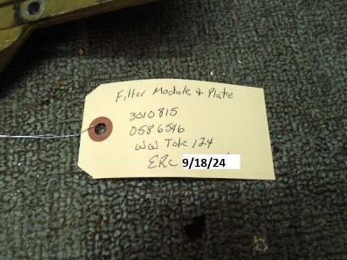 FILTER MODULE & PLATE 3010815 586546 JOHNSON EVINRUDE 2000-2006 75-250 HP MOTOR, US $119.99, image 4