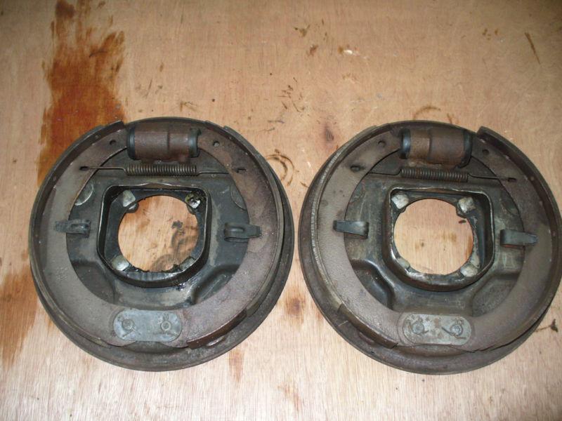 front hydraulic brake assemblies left & right backing plates 1946 ford flathead, US $90.00, image 3