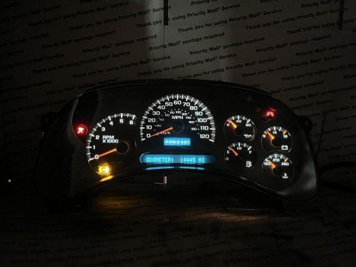 2003 - 2006 SILVERADO SIERRA TAHOE YUKON SUBURBAN GAUGE CLUSTER SPEEDOMETER, US $140.00, image 7
