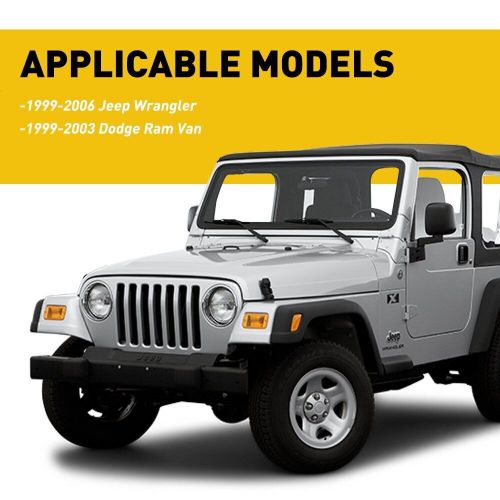 For 99-05 Jeep Wrangler A/C Heater Knob Control Blower Fan Knob SET 3 OEM NEW EC, US $14.99, image 6