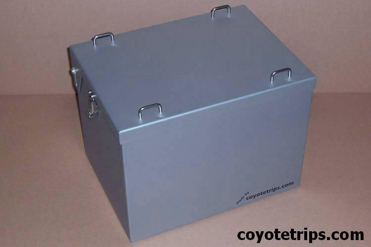 Motorcycle Aluminum Top Case, 36 liters, Hinged Lid; BMW GS, KLR, Tiger, Tenere, US $255.00, image 2