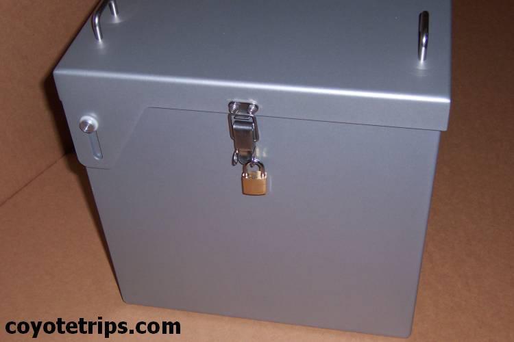 Motorcycle Aluminum Top Case, 36 liters, Hinged Lid; BMW GS, KLR, Tiger, Tenere, US $255.00, image 3