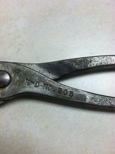 Vintage K-D Battery Nut Pliers, No. 203, US $5.99, image 3