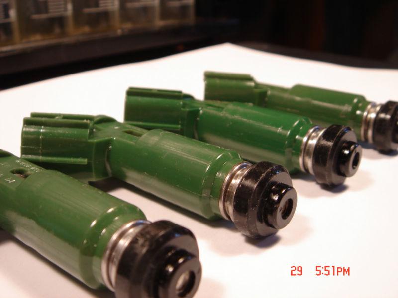 01-04 toyota corolla matrix mr2 celica 1.8 fuel injectors set 23259 0d040