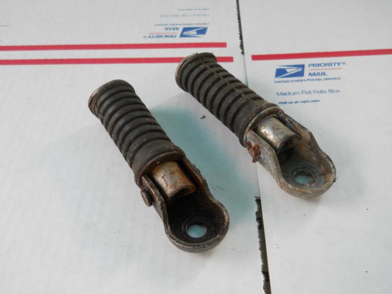 1971 honda ct70h rear buddy pegs   trail 70 ct ct70 90 sl70 xl70 ct cl z50 50