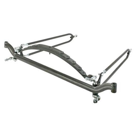 New speedway front end assembly model a tube 3" drop axle kit, plain finish