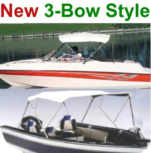 New 3 bow boat bimini convertible top cover,70"-78" frame,wholesale