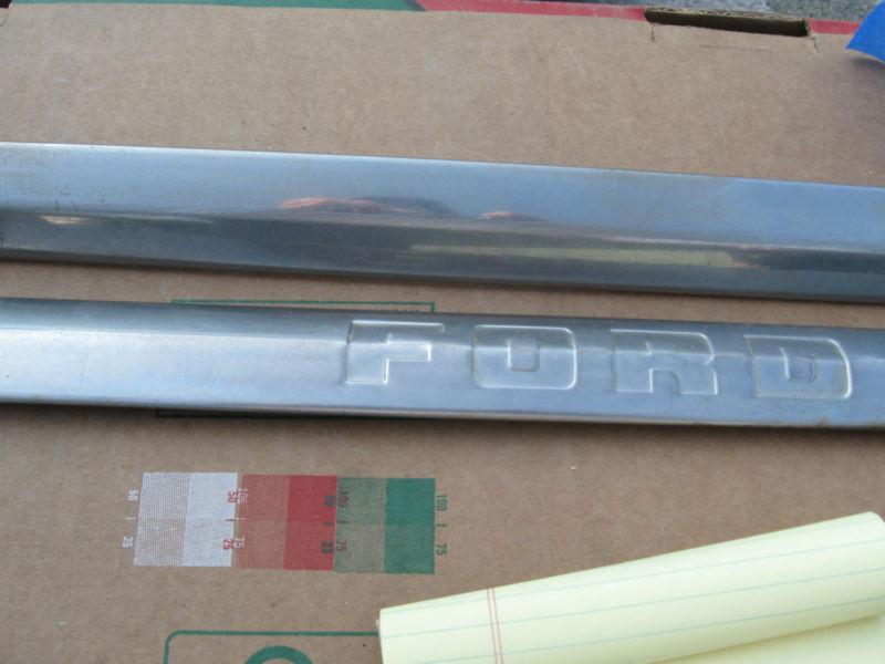 1950's ford hood molding, stainless 381/2 left and right sides, US $25.00, image 2