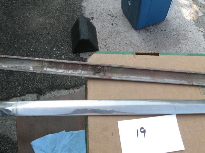 1950's ford hood molding, stainless 381/2 left and right sides, US $25.00, image 3