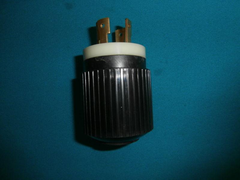 *new reliance l14-30 30 amp 125/250 v 4 wire generator male cord cap