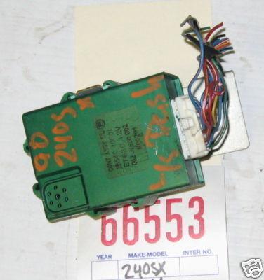 Nissan 90 240sx shift lock relay control module misc 2854040f01 1990