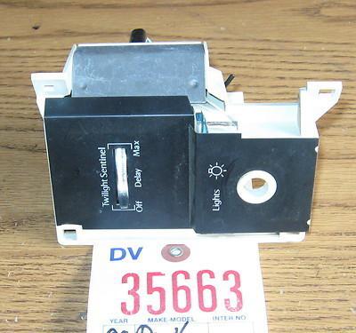 Deville 90 headlight head light/lamp switch twilight sentinel 1990