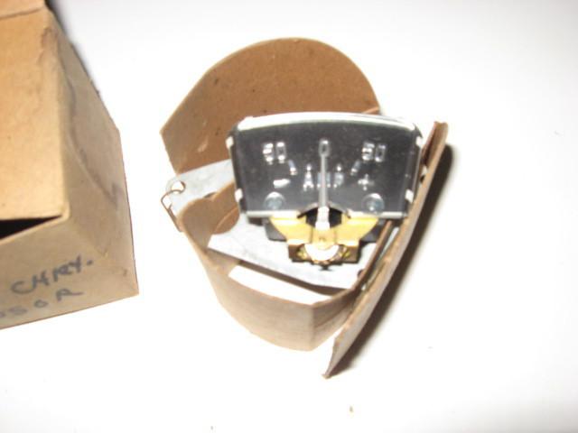 Nos 1951 chrysler windsor amp ammeter gauge cluster mopar