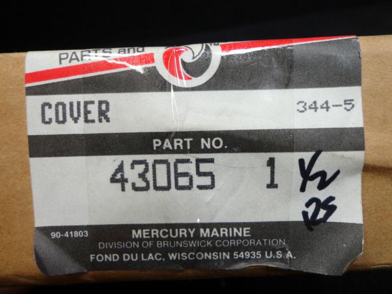 TRANSFER PORT COVER #43065 MERCURY 1984-1986 35 HP OUTBOARD MOTOR BLOCK PART , US $33.41, image 4