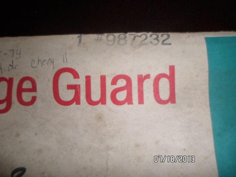 Nos gm 1968 78 chevr0let chevy 11   4-dr door edge guards   