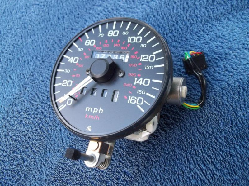 1984 honda v65 sabre vf1100s motorcycle gauge cluster speedometer, nice