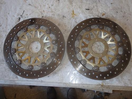 95 honda cbr 900 rr cbr900 front brake rotors pair