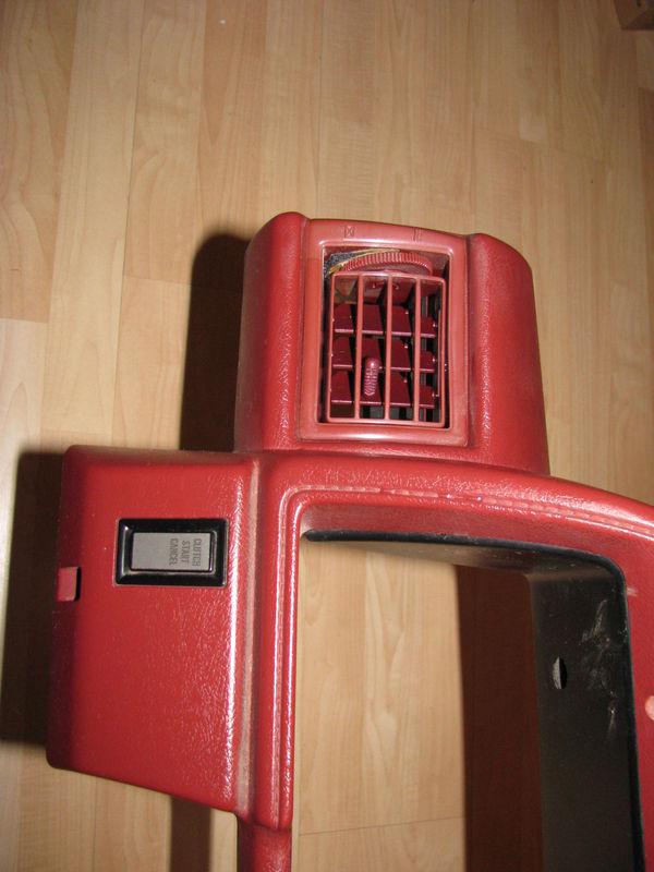 Sell 198388 toyota 4runner red instrument dash gauge cover cluster