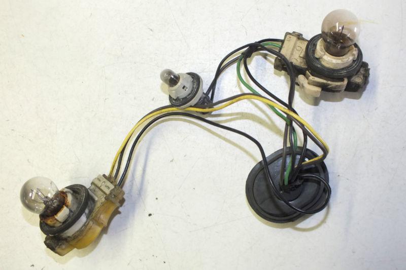 Sell 199505 GMC Astro Van Tail light Tail Lamp Socket Panel LH Left