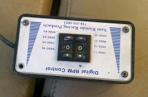 Biondo digital rpm controls; module selector
