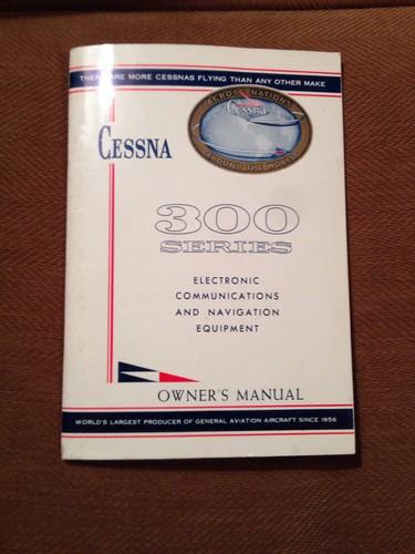 Cessna 300 series electronics/navigation owners manual