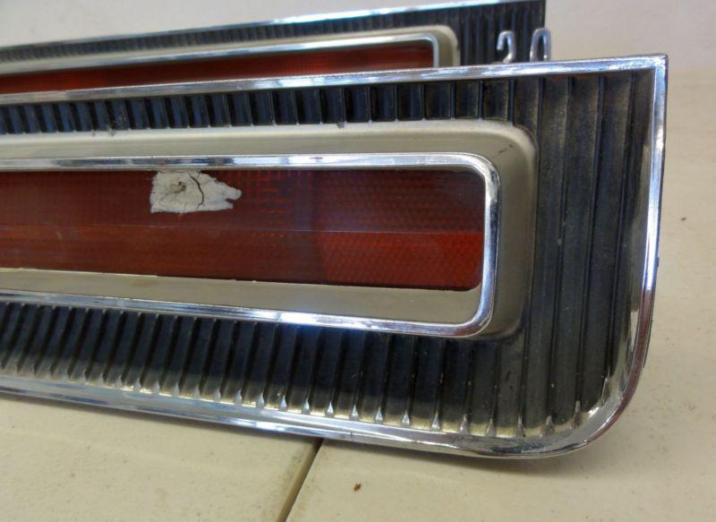 1969 Chrysler 300 Tail Lights Taillight 440 Assembly Pair Driver Passenger Side, US $24.99, image 2