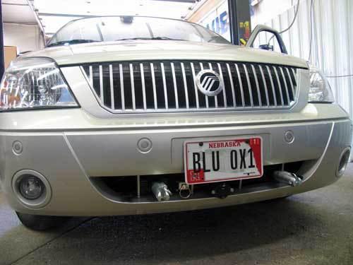 Blue ox bx2185 base plate for mercury monterey 04