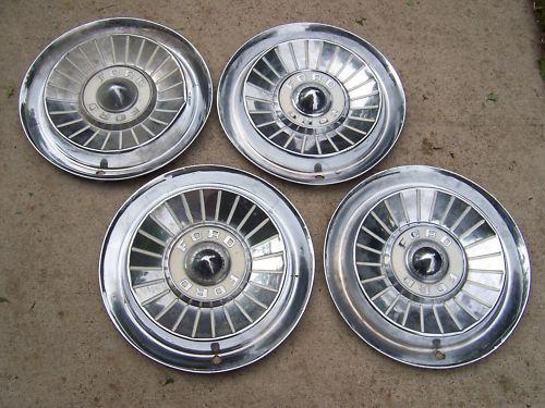 1957 ford wheel covers 14" hot rod ratrod 57 