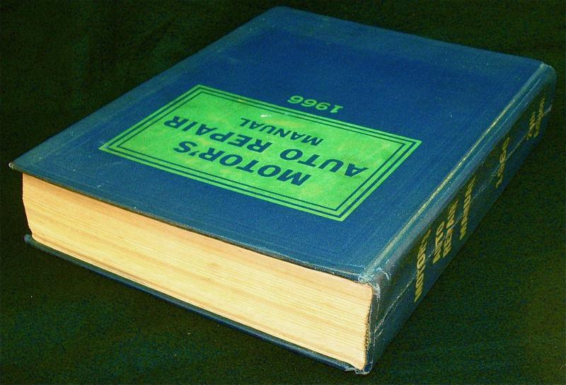 Sell MOTOR'S AUTO REPAIR MANUAL 1959 1966 29th EDITION in Mukwonago