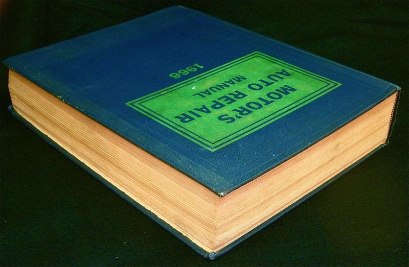 Sell MOTOR'S AUTO REPAIR MANUAL 1959 1966 29th EDITION in Mukwonago