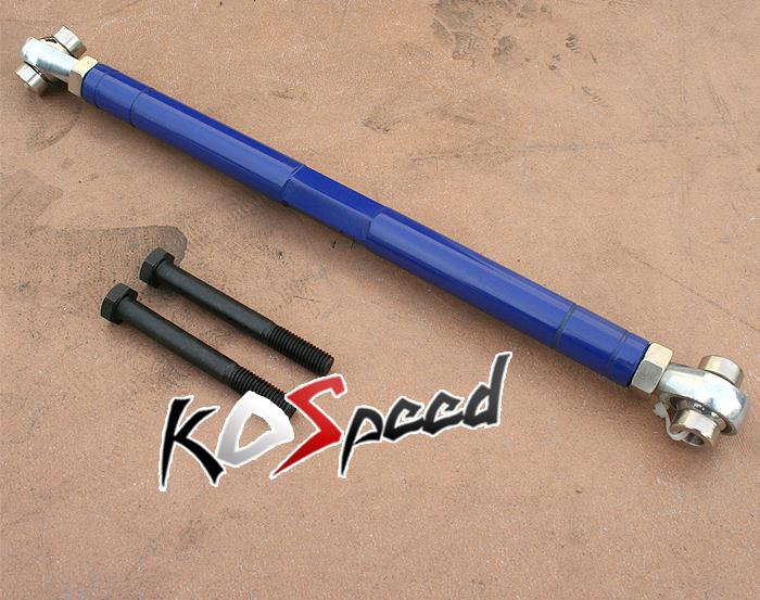 Nissan 240sx s13 s14 silvia blue rear lower suspension traction support tie bar