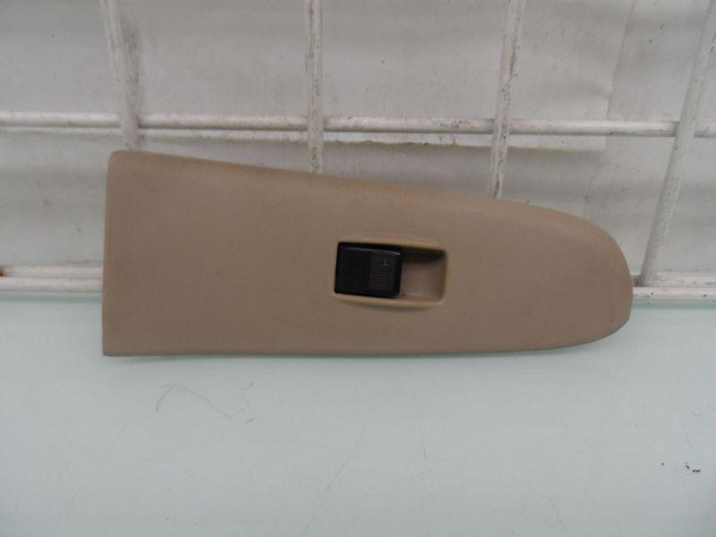 Right front door window switch with bezel oem tan mazda 626 1999