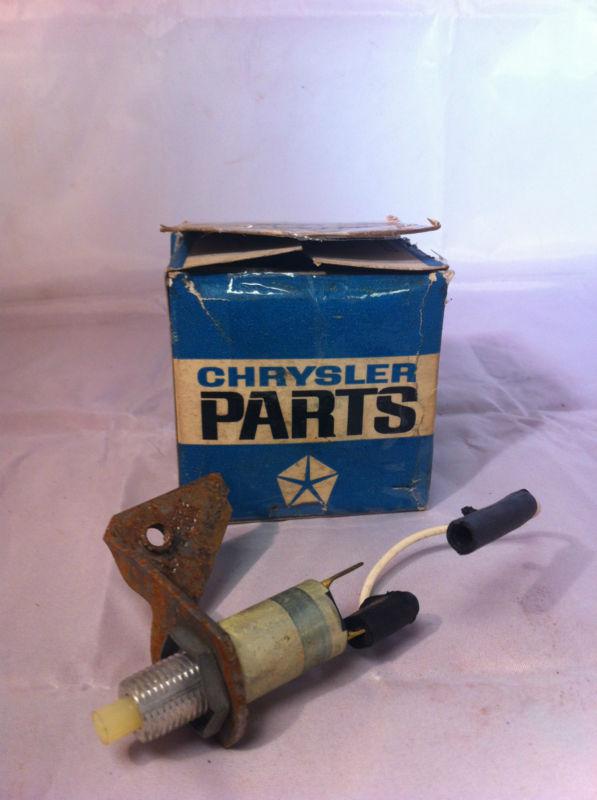 1963-1964 nos plymouth dodge stop lite switch assy. pt#2496985 mopar police taxi