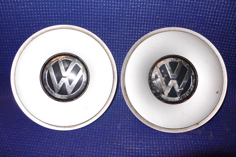 Sell Volkswagen VW PASSAT GOLF OEM SILVER CENTER HUB CAP HUBCAP COVER