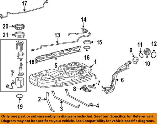 Toyota oem 7720108050 fuel tank filler neck