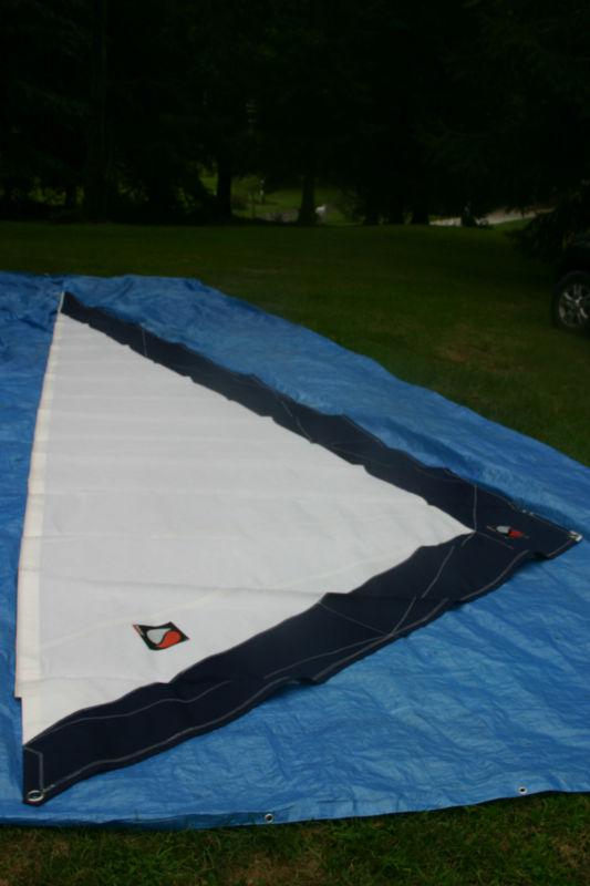 Sobstat furling staysail w/ sunbrealla cover ~luff  32' foot  10.5' leach 26.5'