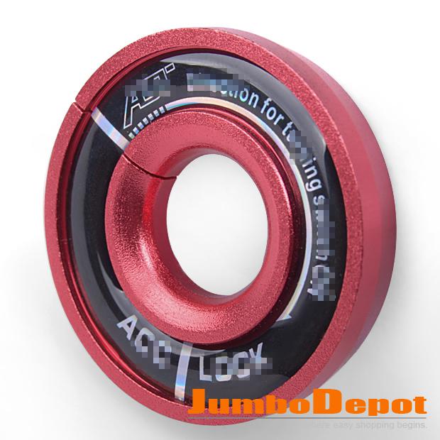 Red looks decoration ignition ring turning switch keyhole lock fit abt sportline