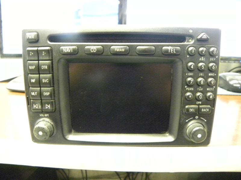 2003 mercedes benz w208 clk320 am-fm radio/ navigation/cd player 2088204189