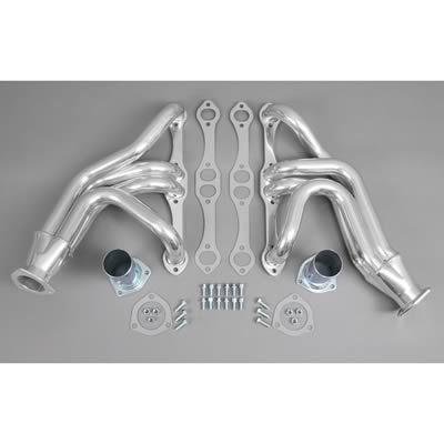 Patriot tri-5 headers mid-length silver ceramic coated 1 5/8" primaries h8055-1