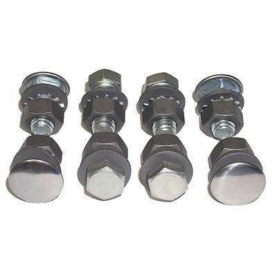 Bumper bolts chrome bolts flat washers lock washers nuts chevy nova setof32