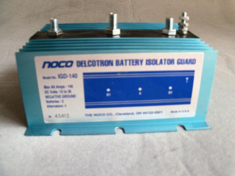 Battery isolator noco 140 amp