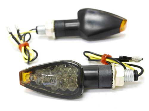 Smoke led turn signal indicator lights for yamaha yzf r1 r1s r6 r6s 600r