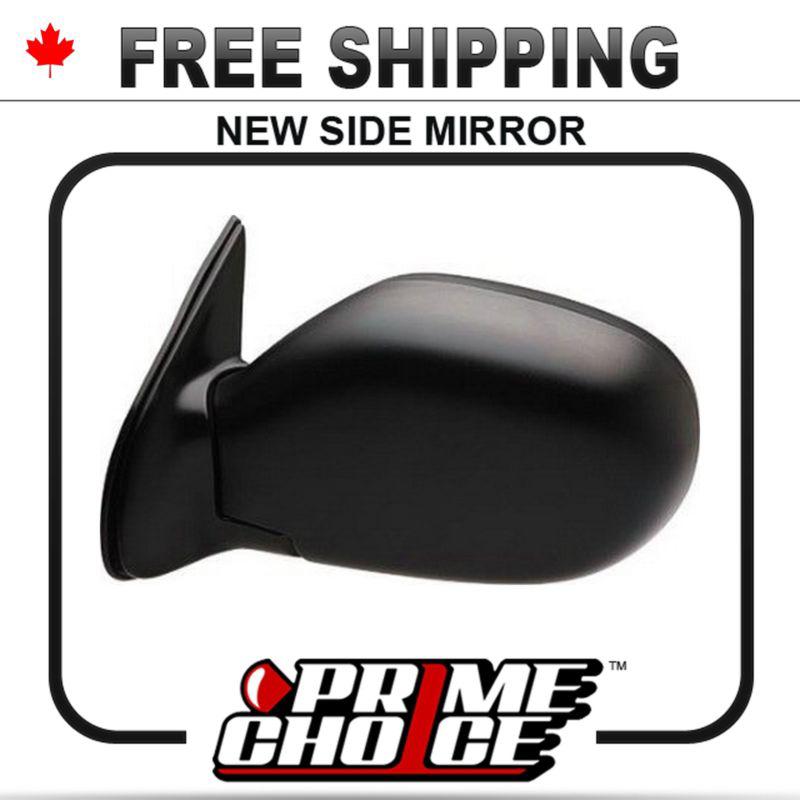 New manual drivers side view door mirror