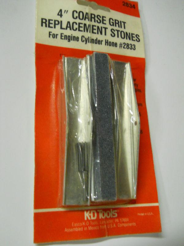 KD Tools 4'' Coarse Grit Engine Cylinder Hone Stones Set of Three (3), US $9.99, image 2